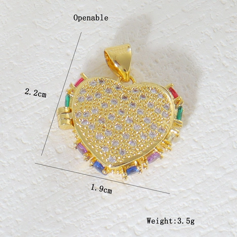Ciondoli in Rame Placcato Oro 18K con Strass per Fai da Te Creazione Gioielli Cuore Medaglione Scarpa da Ginnastica Stella Luna Accessori
