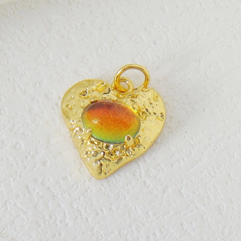 Gold Plated Copper Evil Eye Heart Ladybug Bee Dollar Sign Pendant DIY Jewelry Accessory For Necklace Bracelet Unisex Pendant Only (Without Chain)