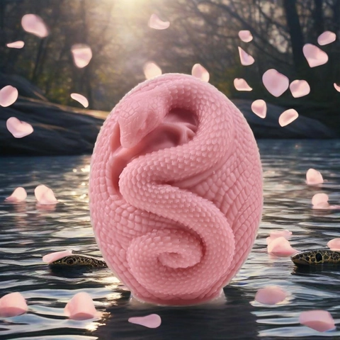 Realistische Schlangen Silikonform Für DIY Aroma Kerze Gips Handwerk Halloween Geschenk Skulptur Kuchen Backform