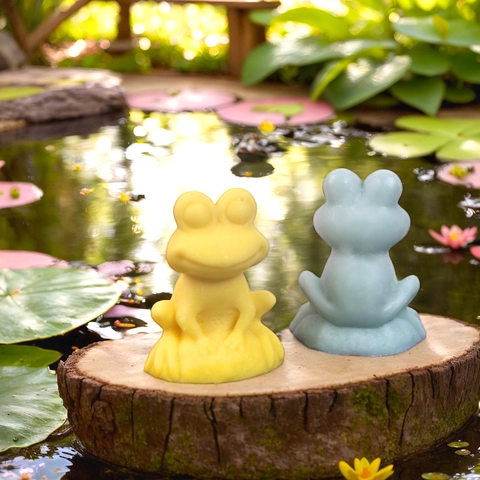 Cute Frog Silicone Mold DIY Handmade 3D Animal Shape For Candle Soap Resin Plaster Making Desktop Decoration Home Craft Mold