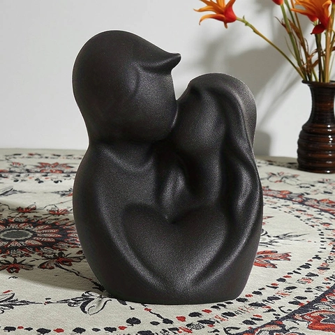 3D Romantisches Küssendes Paar Silikonform Umarmende Liebhaber Herzform DIY Form Für Kerzen Gips Harz Basteln Valentinstag Geschenk
