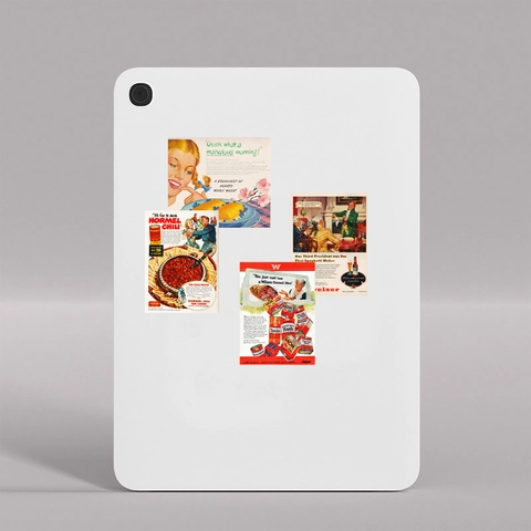 Vintage Food Poster Aufkleber Wasserdicht PVC Vinyl Decals Für Laptop Koffer Scrapbook Retro Werbestil