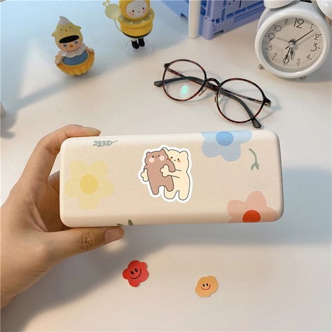 Simpatici Adesivi di Cartone Animato Orso Panda Per DIY Scrapbooking Diario Decorazione Stile Ins Impermeabile Set Cancelleria