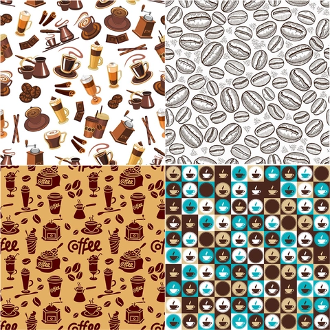 Carta Decorativa per Scrapbook a Tema Caffè Blocco di Carta di Sfondo Vintage per Fai da Te Artigianato Scrapbooking Confezioni Regalo