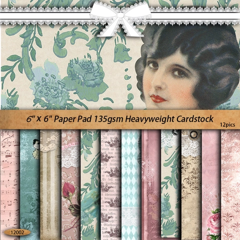 Carta per Scrapbooking Vintage Motivo Floreale Botanico Carta Offset Decorativa Per Scrapbook Fai da Te Sfondi Cartoline