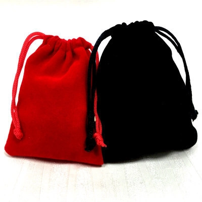 Samt Schmuckbeutel Mit Kordelzug Weiche Geschenkverpackung Pouch Für Halskette Ohrringe Armband Ringe Kleine Aufbewahrungstasche