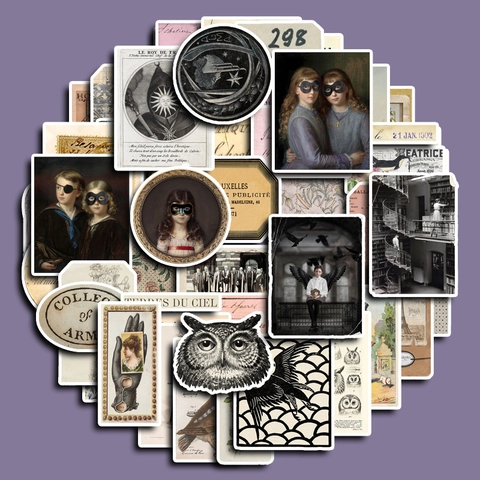 Vintage Viktorianische Personen Scrapbooking Sticker Wasserdicht Retro Gothic Aufkleber Für DIY Journal Laptop Deko