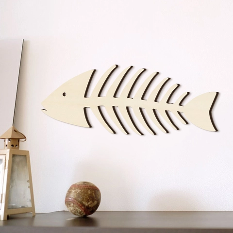 Rustikal Holz Fischgräte Wanddeko Minimalistisch Pappelholz Kunst Ornament Für Wohnzimmer Schlafzimmer Garten Haus Dekoration