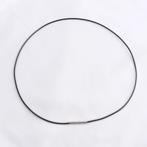 Cordón de Collar Encerado Minimalista Con Cierre de Cobre para Hacer Joyas DIY Cordón de Colgante Cordón Unisex Moda