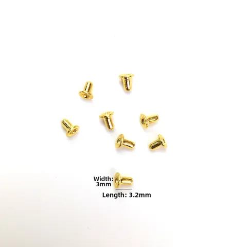 Kupfer 14K Gold Gefüllt Schmuckzubehör Endkappen Farbbeständig DIY Schmuckherstellung Zubehör Für Perlen Kristalle Stopper