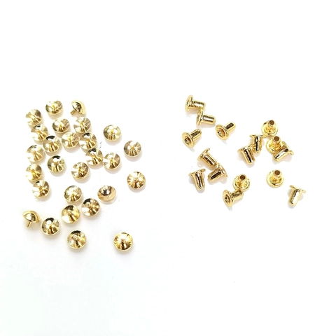 Accessoires de Bijoux en Cuivre Rempli d'Or 14K Embouts Conservation de la Couleur DIY pour Perles Cristaux Bouchons