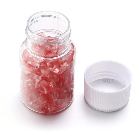 Cuentas de Astillas de Piedra Natural Con Agujeros Embotelladas Cristal Ágata Grava Irregular Para Accesorios de Joyería DIY