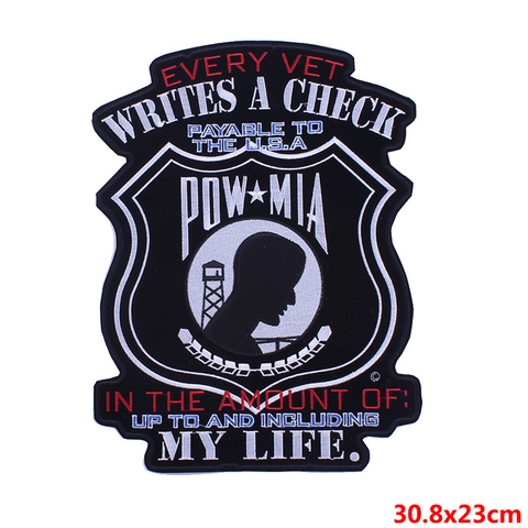 Grande Toppa Ricamata Punk Rock Biker per Giacca Gilet Decorazione Abbigliamento Fai da Te Teschio Gotico Mietitore Ali Militari