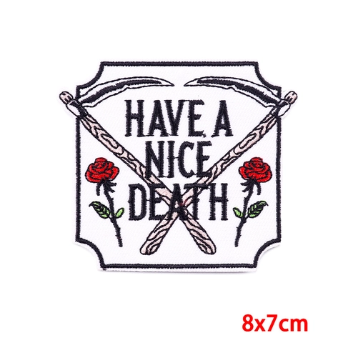 Mode Cartoon Buchstabe Stickerei Aufnäher Retro Kassette Filmklappe Slogan Zum Aufbügeln Patches Für Jacken Taschen DIY Dekorative Näh-Abzeichen
