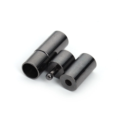 Copper Cord End Caps Plug-in Clasps Multiple Sizes Jewelry Connectors Clasps Only For DIY Necklace Bracelet Making Jewelry Accessories