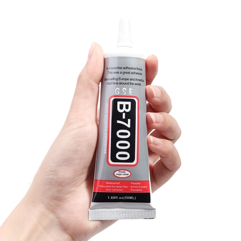B-7000 Multi Purpose Adhesive Transparent Glue For DIY Jewelry Phone Screen Repair Nail Art Crafting Tools Flexible Glue