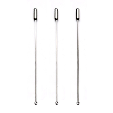 Silver Plated Metal Stick Pin Lapel Pin For Men Women DIY Brooch Accessories Fastener Suit Scarf Jewelry Making Findings