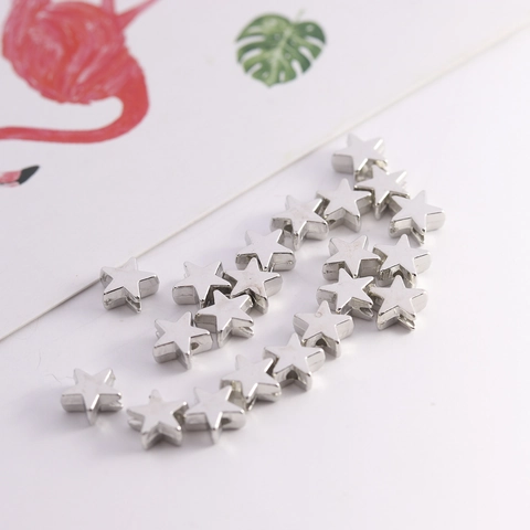 DIY Star Heart Beads CCB Spacers Plastic Resin Loose Beads For Bracelet Necklace Jewelry Making Crafts Supplies