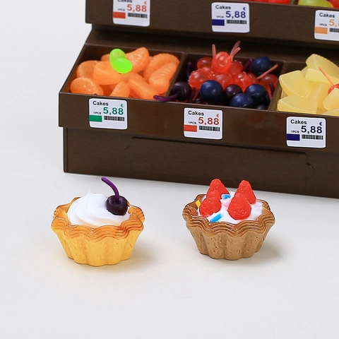 Miniatur Frucht Anhänger PVC Essen Cabochons Für DIY Basteln Handyhülle Dekoration Schmuckherstellung Süßes Zubehör