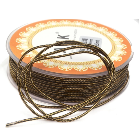 Two-Tone Braided Polyester Cord For Jewelry Making DIY Bracelet Necklace Beading Cord 1.4mm 1.7mm Craft Thread String