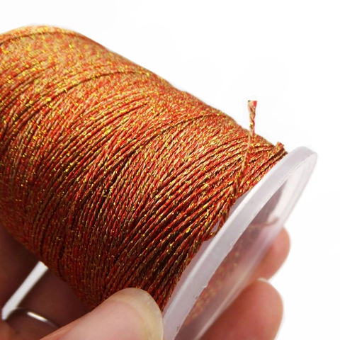 Cordón Trenzado Metálico Multicolor para Fabricación de Joyería Pulsera Collar Hilo Torcido de Fibra Metálica para Manualidades
