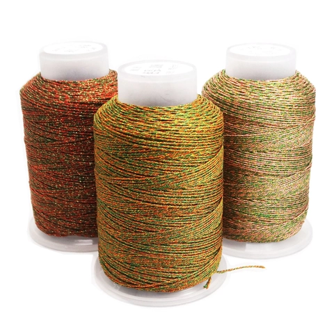 Cordón Trenzado Metálico Multicolor para Fabricación de Joyería Pulsera Collar Hilo Torcido de Fibra Metálica para Manualidades