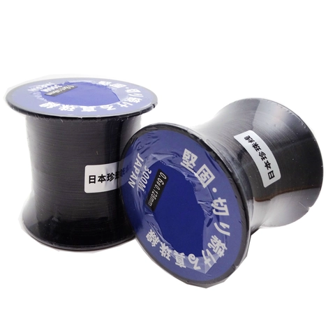 Professional Black Japanese Pearl Thread Non-Elastic Strong Beading Cord For Jewelry Making DIY Hand-Knotted Necklace Supplies
