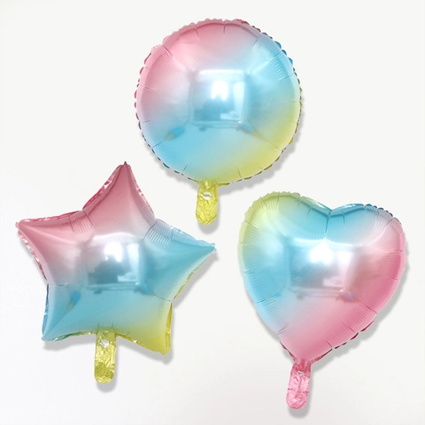 Grande Palloncino Foil Numero Arcobaleno Gradiente 32 Pollici Palloncino in Alluminio Metallico per Decorazione Festa