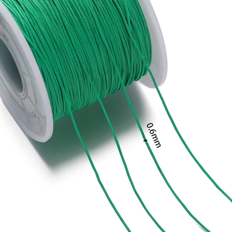 Nylon Geflochtene Kordel Für Schmuckherstellung Faden DIY Handgewebtes Seil Für Armband Anhänger Chinesischer Knoten Handwerk Zubehör