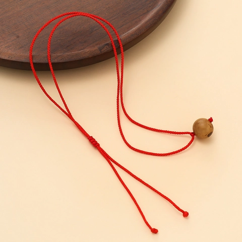 Handmade Braided Necklace Cord Adjustable String Rope For DIY Jewelry Pendant Necklaces Simple Minimalist Style Red Black Coffee