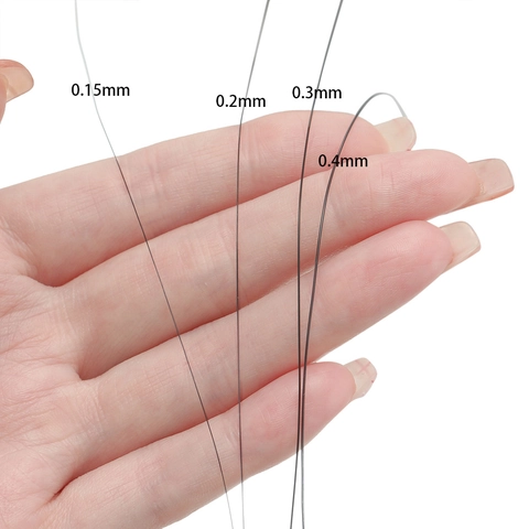 PE Braided Jewelry Wire Non Stretch High Strength Fiber Beading Cord For DIY Bracelet Necklace Making Jewelry Findings