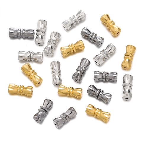 Copper Screw Spiral Clasps For Necklace Bracelet Jewelry Making DIY Accessories Peanut Shape Metal Connectors Gold Silver Gun Grey