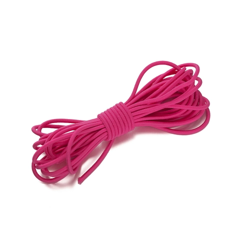 Cordon Rond Élastique en Nylon Coloré à Haute Élasticité pour DIY Élastique à Cheveux Bracelet Fabrication de Bijoux Matériel de Bricolage