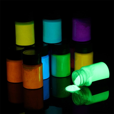 Long Lasting High Brightness Luminous Powder Fluorescent Pigment For Resin DIY Art Craft Glow In The Dark Decorative Powder