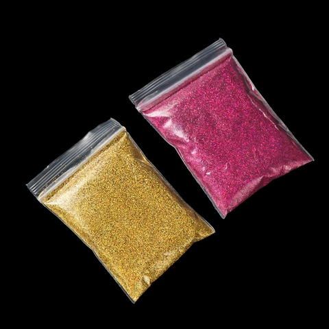 Polvere Glitter Olografica Laser Multicolore Lustrini Fini per Nail Art Fai-da-te Decorazione Custodia Telefono