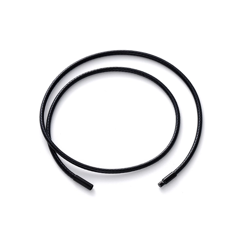 Cordón de Collar Encerado Tejido DIY Con Cierre de Acero Inoxidable Accesorio de Joyería para Colgantes Cadena de Base Unisex