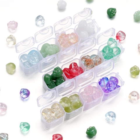 Süße Katzenpfote Lampwork Glasperlen Für DIY Schmuckherstellung Bunte Lose Perlen Für Handgemachte Armbänder Halsketten Zubehör