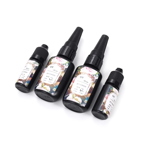 Fast Drying UV Resin High Transparency Hard Glue For DIY Jewelry Making Clear Shadowless Resin Adhesive For Handmade Craft
