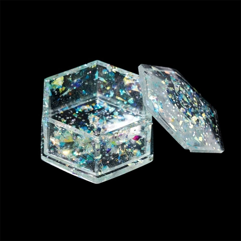 Irisierende Nagelkunst Süßigkeiten Papier Fragmente Bunte Laser Pailletten Flakes Für DIY Maniküre Dekoration Aurora Glitzer Zubehör