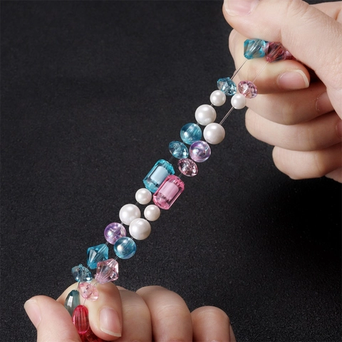 High Elastic TPU Crystal Clear Beading Cord Stretch String For DIY Jewelry Making Accessories Black White Strong Thread