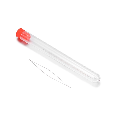 Alloy Beading Needles Big Eye Open Needle For Jewelry Making DIY Handmade Beading Tool Bottled Silver Threading Needle Set