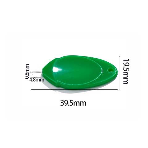 Acrylic Stainless Steel Thumb Pressed Needle Threader Multicolor Hand Sewing Tool For DIY Craft Sewing Machine Accessories