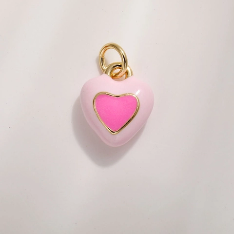 Kleurrijke Emaille Fruit Snoep Hart Bedeltjes Koperen Emaille Hangers Voor DIY Armband Sieraden Maken Vrouwen Meisjes Cadeau