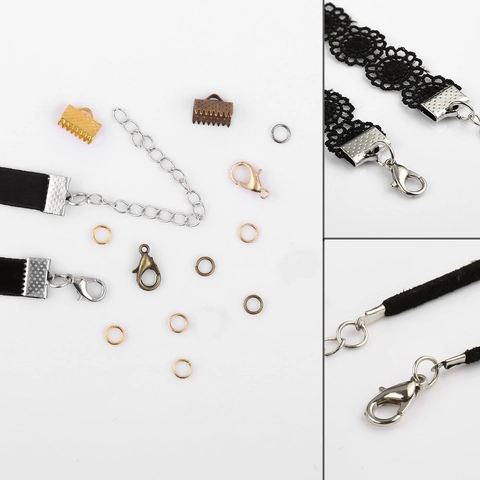 Iron Open Jump Rings DIY Jewelry Making Findings Connector For Necklace Bracelet Earrings Gold Silver Metallic Rings Handmade