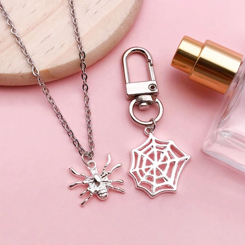 Halloween Alloy Pendants Charms For DIY Jewelry Making Spider Bat Ghost Pumpkin Witch Skeleton Silver Tone Finding Accessories