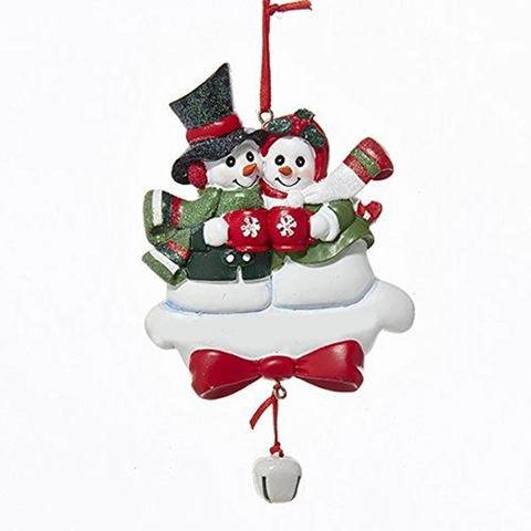 Harz Schneemann Paar Weihnachtsbaum Hängeschmuck Sternmuster Weihnachten Dekoration Handbemalt Festliche Home Party Deko Geschenk