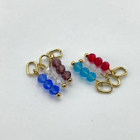 Edelstahl Facettierte Strass Kristall Perle DIY Geburtsstein Anhänger Für Schmuckherstellung Ohrringe Halskette Zubehör Damen