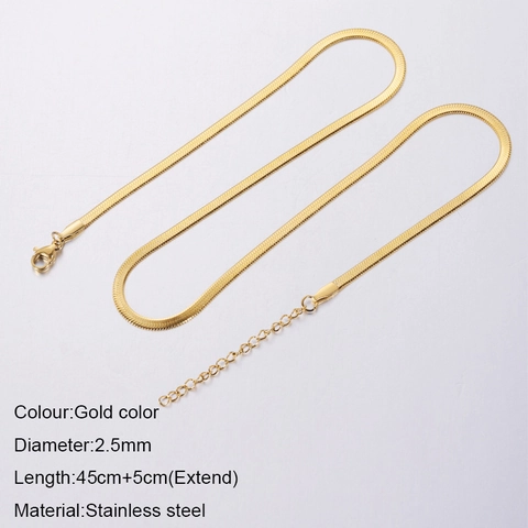 Collana con Pendente a Lettera in Acciaio Inossidabile Strass Vintage per Donna Catena a Serpente Oro Regolabile Gioielli