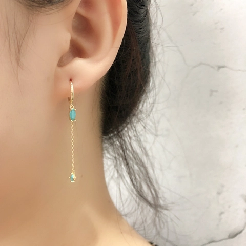 925 Sterling Silver Marquise Zirconia Dangle Earrings For Women Gold White Gold Plated Long Tassel Fashion Jewelry Earring Pendants