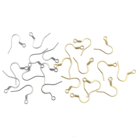 Monachelle in Acciaio Inossidabile per Creazione Gioielli DIY Stile Occidentale Oro Argento Ganci per Orecchini All'Ingrosso